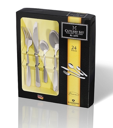 Sada příborů Blaumann BL-3199 nerez 24 ks mirror (2)