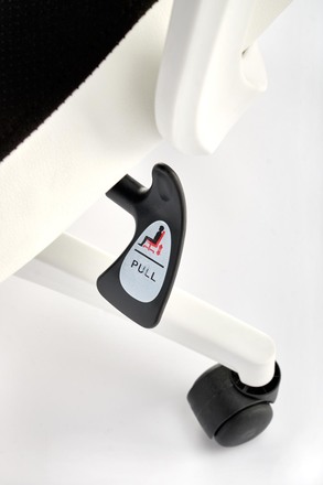 Kancelářské křeslo Halmar CHRONO bílá-černá