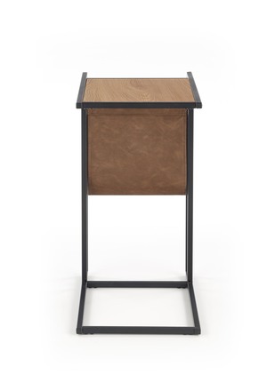 Konferenční stolek Halmar COMPACT dub zlatá/černá (1p=1szt)