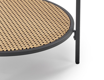 Konferenční stolek Halmar DAKOTA kouřové / přírodní (1p=1szt) (3)