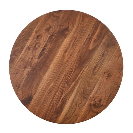 Moderní jídelní stůl Halmar DOMENICO deska - ořech, nohy - ořech / zlatá (2p=1szt) (2 Karton) (4)