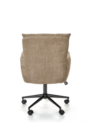 Kancelářské křeslo Halmar FLORES otočné, jasně hnědá (1p=1szt) (3)