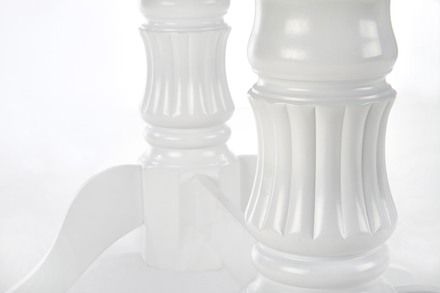 Moderní jídelní stůl Halmar JOSEPH rozkládací bílá (2p=1szt) (2 Karton) (5)