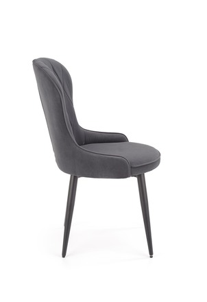 Moderní jídelní židle Halmar K366 šedá (5)
