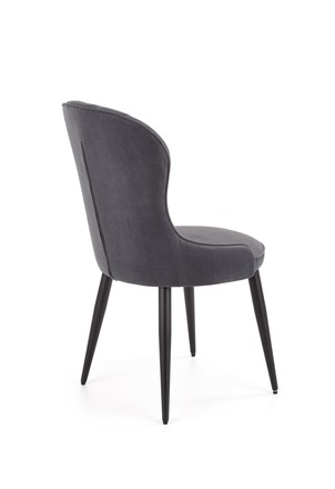 Moderní jídelní židle Halmar K366 šedá (6)