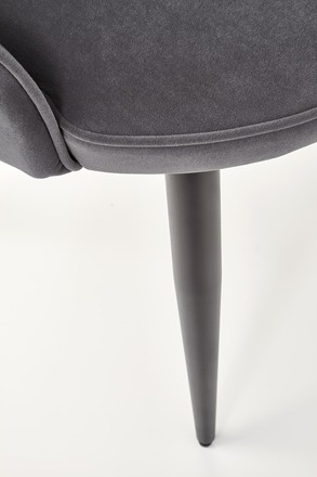 Moderní jídelní židle Halmar K366 šedá (8)