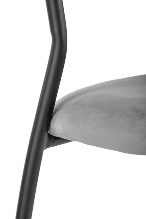 Moderní jídelní židle Halmar K426 šedá (1p=4szt) (5)