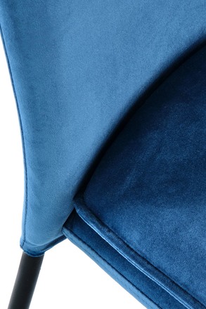 Moderní jídelní židle Halmar K443 námořnická (1p=4szt) (3)