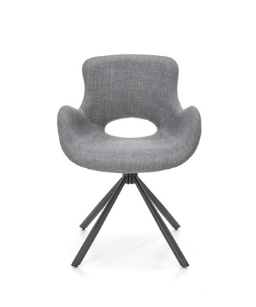 Moderní jídelní židle Halmar K475 šedá (1p=2szt)