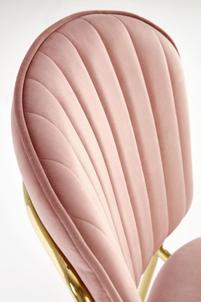 Moderní jídelní židle Halmar K499 růžová (1p=4szt) (5)