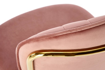 Moderní jídelní židle Halmar K499 růžová (1p=4szt) (7)