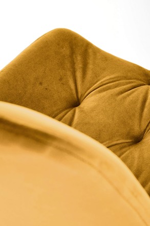 Moderní jídelní židle Halmar K519 hořčicová (1p=2szt) (11)