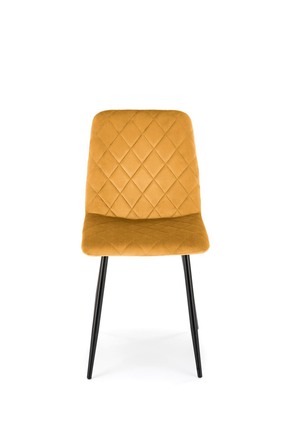 Moderní jídelní židle Halmar K525 hořčicová (1p=4szt)