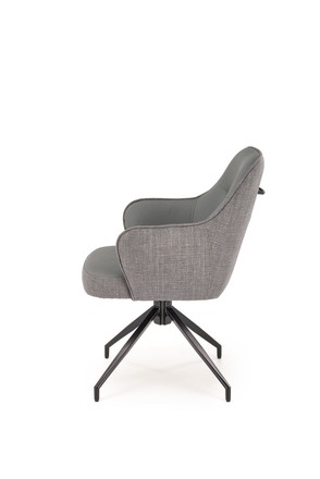 Moderní jídelní židle Halmar K527 šedá / j. šedá (1p=2szt) (4)