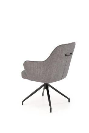 Moderní jídelní židle Halmar K527 šedá / j. šedá (1p=2szt) (3)