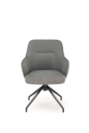 Moderní jídelní židle Halmar K527 šedá / j. šedá (1p=2szt) (1)