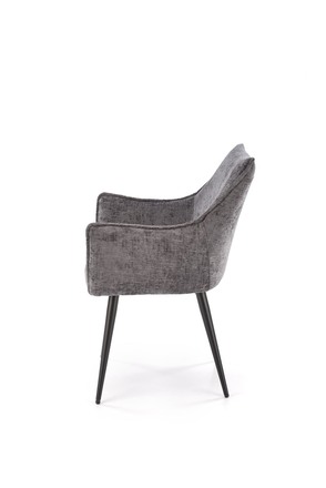 Moderní jídelní židle Halmar K559 šedá (1p=1szt) (3)