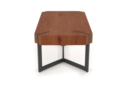 Konferenční stolek Halmar LAVIDA ořechová / černá (1)