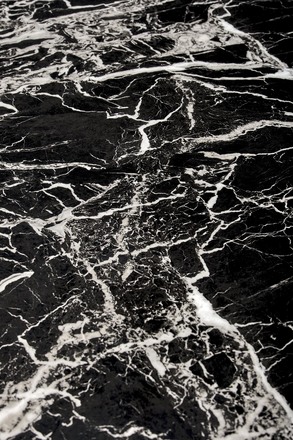 Moderní jídelní stůl Halmar RAYMOND 2 deska - černá mramor, nohy - zlatá (2p=1szt) (2 Karton) (6)