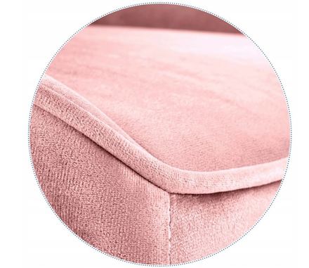 Kancelářské křeslo Halmar RICO růžová velvet (1p=1szt) (2)