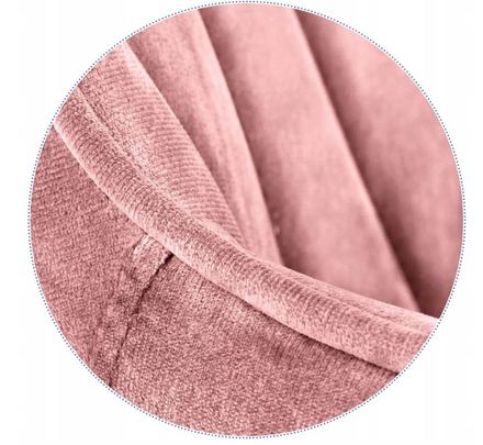 Kancelářské křeslo Halmar RICO růžová velvet (1p=1szt) (3)