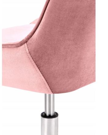 Kancelářské křeslo Halmar RICO růžová velvet (1p=1szt) (8)