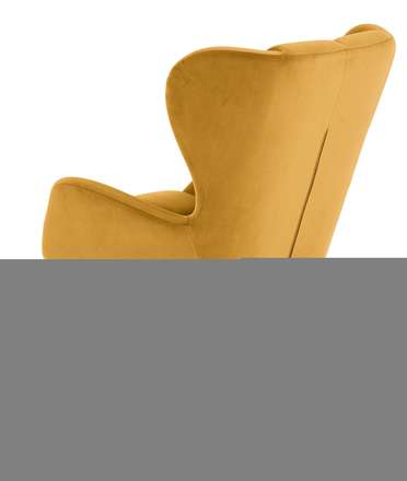 Křeslo Halmar TYRION hořčicová (4)