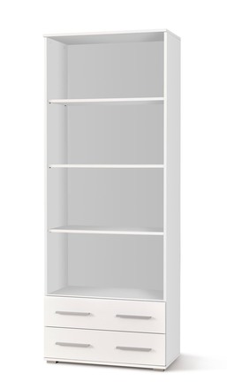 Regál Halmar LIMA REG3 bílá (2p=1szt) (2 Karton)