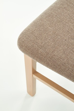 Dřevěná jídelní židle Halmar DARIUSZ dub sonoma / tap: Inari 23 (1p=2szt) (6)