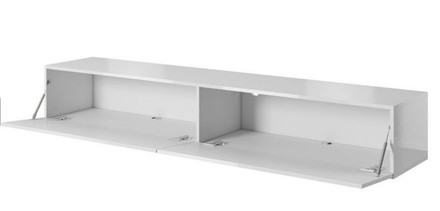 Televizní stolek Halmar SLIDE 200 bílá (1)