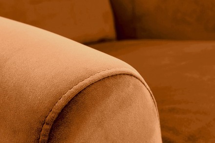 Křeslo Halmar AGUSTIN 2 skořicová (2p=1szt) (2 Karton) (3)