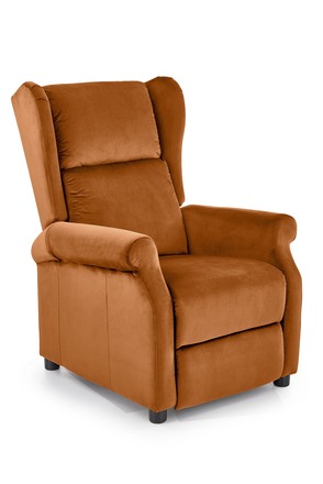 Křeslo Halmar AGUSTIN 2 skořicová (2p=1szt) (2 Karton) (1)