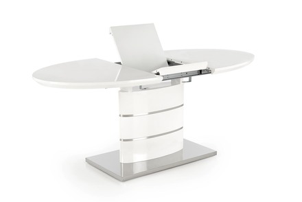 Moderní jídelní stůl Halmar ASPEN bílá (3p=1szt) (3 karton) (2)