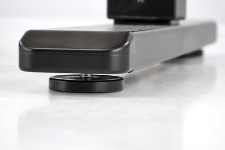 Psací stůl Halmar B53 s funkcí nastavení výšky, dub zlatá / černá (1p=1szt) (4)