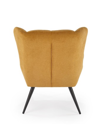 Křeslo Halmar BYRON hořčicová (1p=1szt) (5)