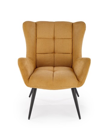 Křeslo Halmar BYRON hořčicová (1p=1szt)