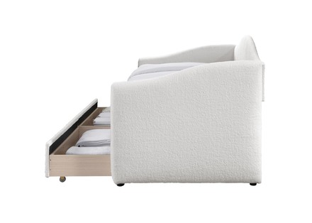 Jednolůžkové postel Halmar CAYDENCE 90, krémová (3p=1szt) (3 karton) (2)