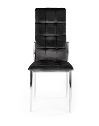 Moderní jídelní židle Halmar K416 černá velvet (2)