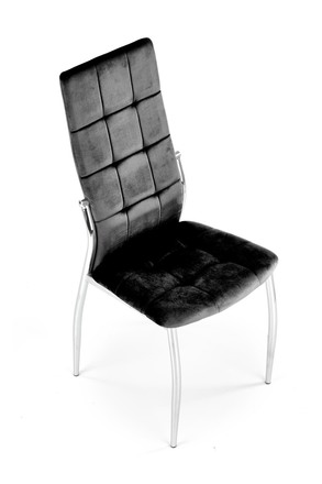 Moderní jídelní židle Halmar K416 černá velvet (4)