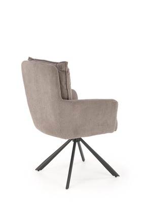 Moderní jídelní židle Halmar K528 šedá (1)