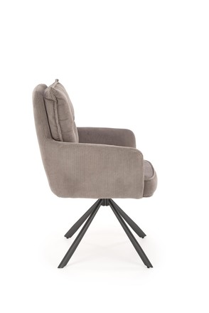 Moderní jídelní židle Halmar K528 šedá (2)