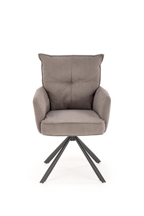 Moderní jídelní židle Halmar K528 šedá (3)