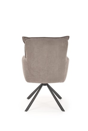 Moderní jídelní židle Halmar K528 šedá (4)
