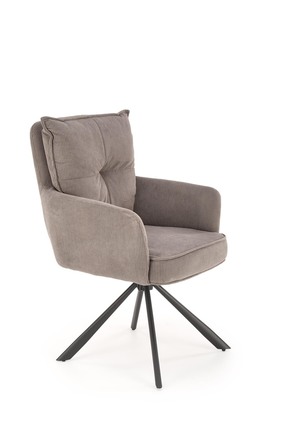 Moderní jídelní židle Halmar K528 šedá (1p=2szt) (1)