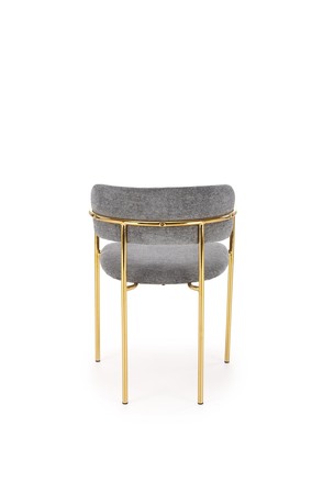 Moderní jídelní židle Halmar K537 šedá (1p=2szt) (4)