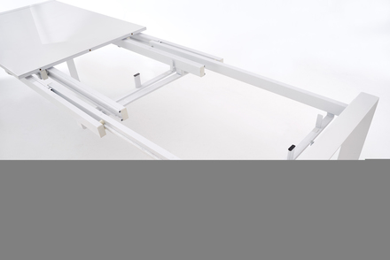 Moderní jídelní stůl Halmar STANFORD XL rozkládací bílá (2p=1szt) (2 Karton) (2)