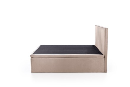 Manželská postel Halmar ASENTO 160 - jasně béžová tap. Element 17 (4p=1szt) (4 karton)