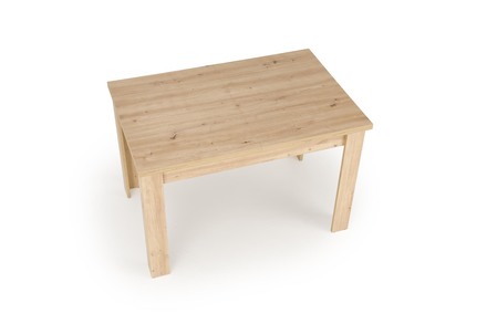 Moderní jídelní stůl Halmar BAGIO rozkládací 120-160/80 cm dub artisan/dub artisan (1p=1szt) (3)