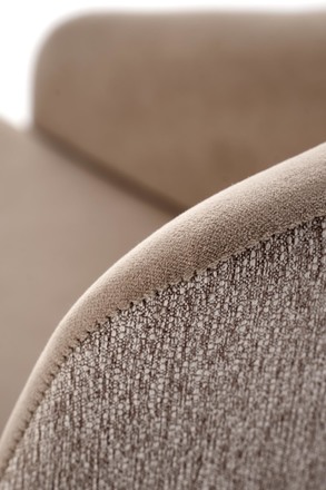 Dřevěná jídelní židle Halmar MALAGA béžová / tap: MAVEL 38 / STELAR 16 (1p=1szt) (8)