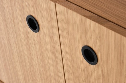 Regál Halmar SMART REG-1 dub přírodní/černá (2p=1szt) (2 Karton) (5)